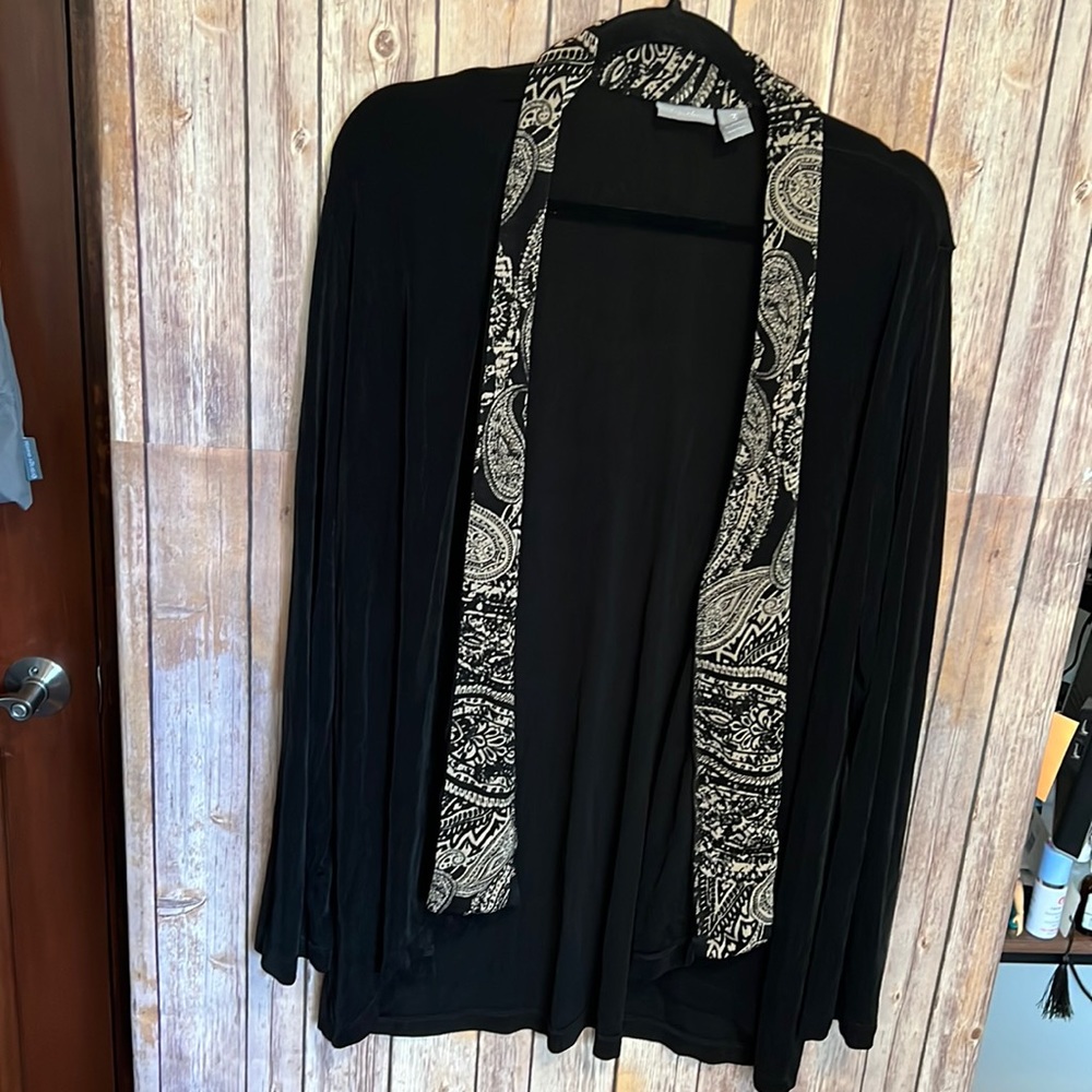 Chicos Travelers cardigan size 3